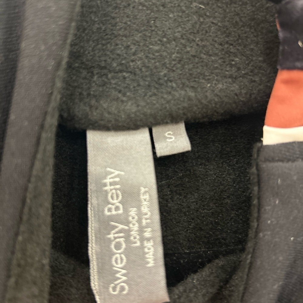 Sweaty Betty NWT SM freedom RUNNING mock neck oversized pullover sweatshirt - Picture 10 of 10